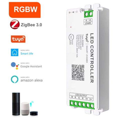 Tuya Controller 4 Zone per Strip Led Smart Zigbee  RGBW