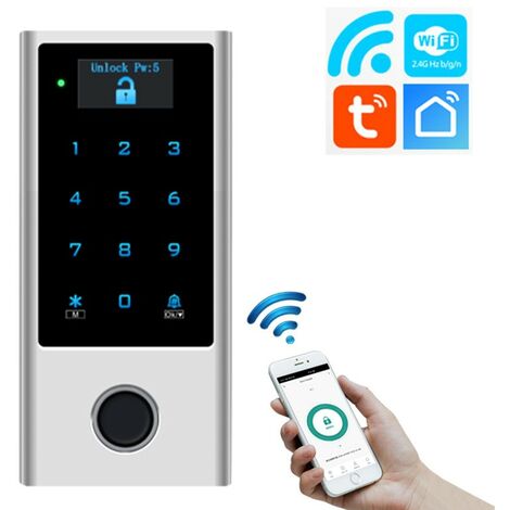 Tuya Controllo Accessi con Display Smart WiFi Impermeabile  Impronta Digitale
