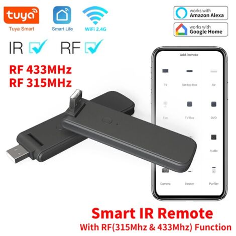 Tuya Hub USB Smart WiFi Universale per Telecomandi IR ed RF