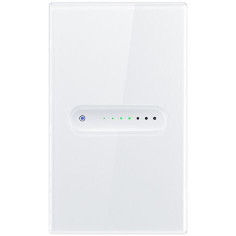 Tuya Interruttore Dimmerabile Bianco per Luci Smart WiFi  Dimensione: 1 Pulsante