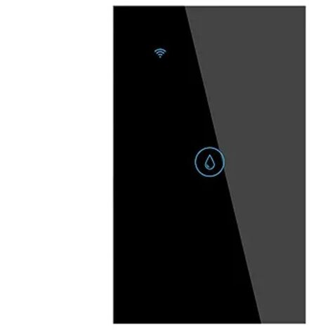 Tuya Interruttore Smart WiFi per Scaldabagno Colore: Nero