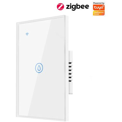 Tuya Interruttore Touch per Caldaia Smart ZigBee 40A  Colore: Bianco