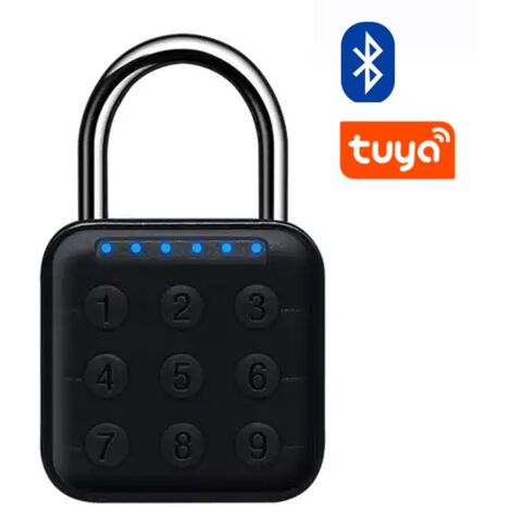 Tuya Lucchetto Smart Bluetooth con Impronta o Password IP67  Tastiera