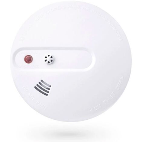 Tuya Rivelatore Wireless di Calore e Fumo con Sirena per Sistemi di Allarme
