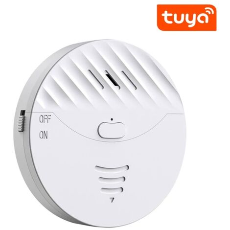 Tuya Sensore di Vibrazione Smart WiFi con Sirena da 120 dB
