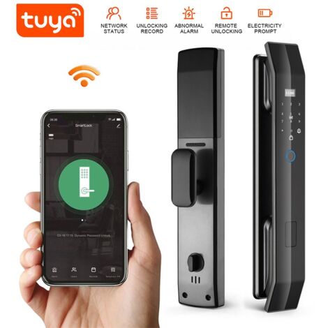 Tuya Serratura Biometrica per Portoni Smart WiFi con Display