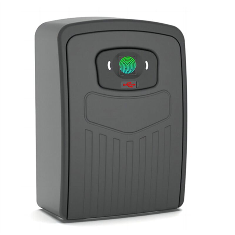Tuya Smart Key Box BoîTe de Verrouillage de Stockage Bluetooth Smart Life App Support Mural SéCurité Antivol Lockbox-Empreinte Digitale