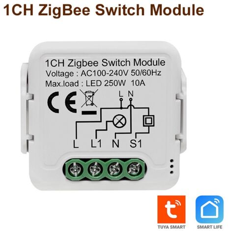 Tuya Smart Switch Zigbee Universale per Luci  1 Canale