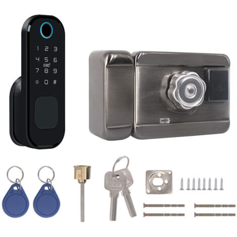 Tuya Smart WiFi Fingerprint Password Lock Electronic Keypad