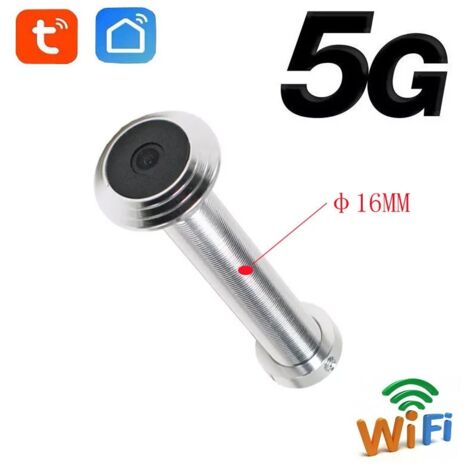 Tuya Spioncino per Porta con Telecamera Smart WiFi da 2MP  16mm