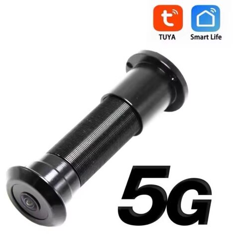 Tuya Spioncino per Porta con Telecamera Smart WiFi da 2MP  25mm