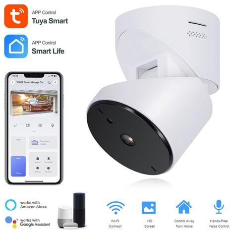 Tuya Telecamera Smart WiFi con Relè per Apertura Garage