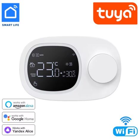Tuya Termostato Smart WiFi a Batteria per Caldaia a Gas