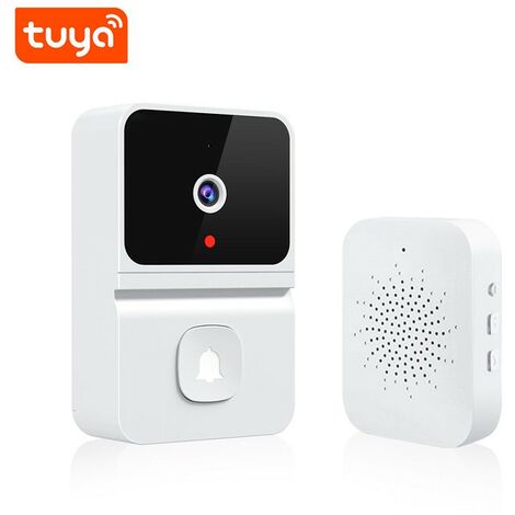 Tuya Video Campanello Smart WiFi  Bianco