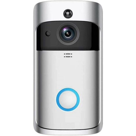 Tuya Videocitofono Smart Wifi con Visione Notturna  Grigio