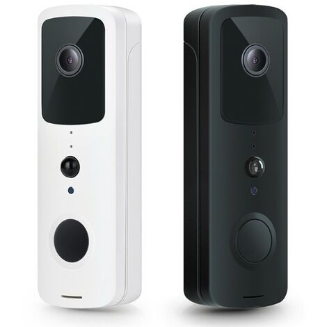 Tuya Videocitofono Smart WiFi IP FULL HD 1080P  Nero