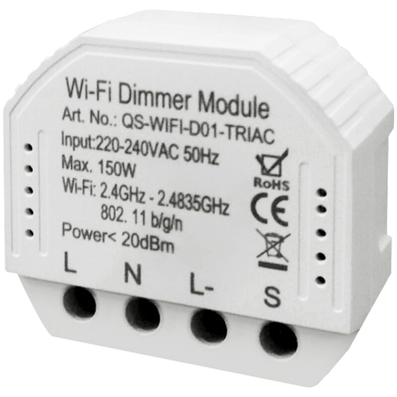 

Tuya WiFi Modulo de interruptor de atenuacion inteligente Control de luz Hogar inteligente