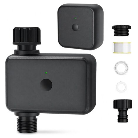 Tuya WiFi Smart Automatisches Bewässerungssystem mit Timer und Regensensor, für Garten und Balkon, präzise programmierbare Bewässerung