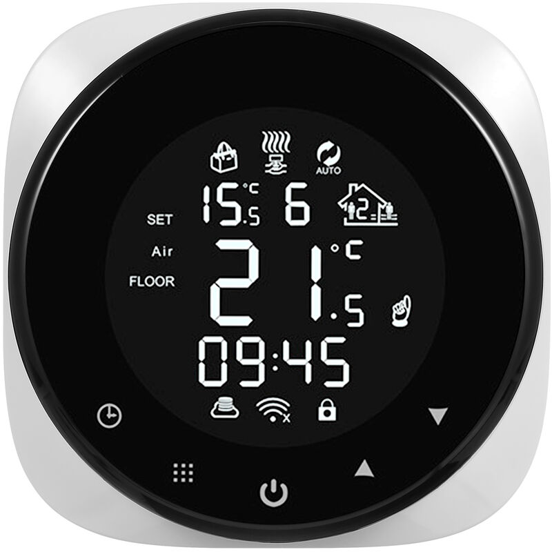 

tuya Wifi Termostato inteligente Controlador de temperatura digital Control de aplicaciones Pantalla LCD Pantalla tactil Semana de ahorro de energia