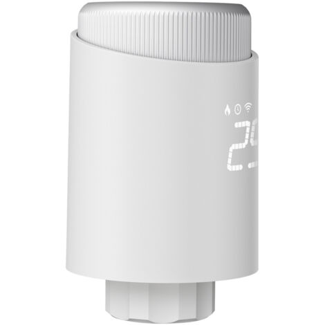 Tuya zigbee – vanne thermostatique intelligente, contrôleur de radiateur, vanne thermostatique intelligente TRV10, doit être utilisée avec une passerelle Zigbee