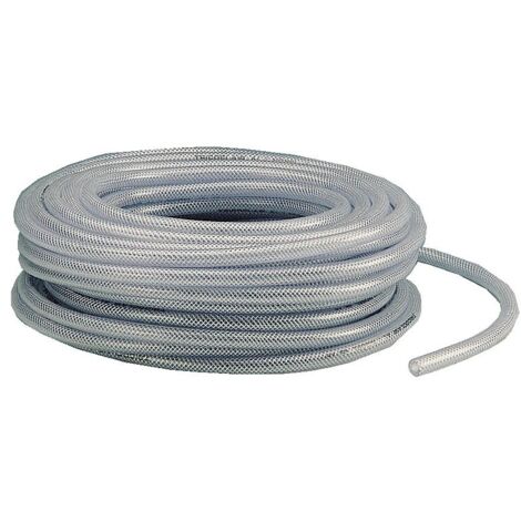 Tuyau à air comprimé 8x14mm 25m – PVC souple transparent classe A – Résistant à -15°C/+60°C – Applications industrielles et alimentaires – Tricoflex