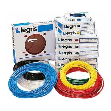 Tuyau à air comprimé Legris, 12mm x 8mm x 25m Gris en PUR ( Prix pour 1 )