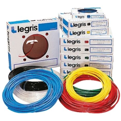 Tuyau à air Legris, 8mm x 5.5mm x 25m Noir en PUR ( Prix pour 1 )