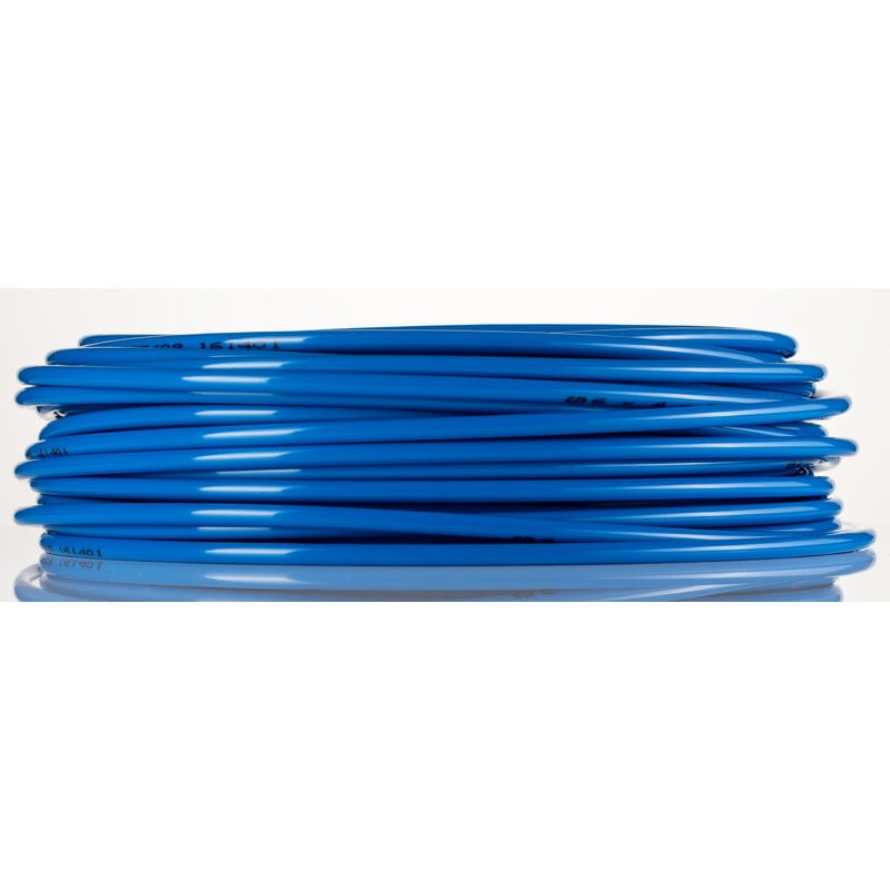 Tuyau à air RS PRO, 6mm x 4mm x 30m Bleu en Nylon ( Prix pour 1 )