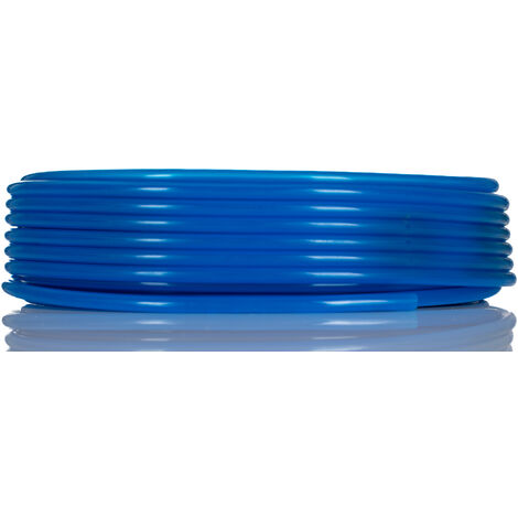 Tuyau à air RS PRO, 6mm x 4mm x 30m Bleu en Polyuréthane ( Prix pour 1 )