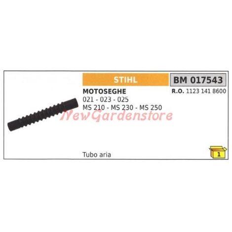 Tuyau à huile STIHL pour tronçonneuse 021 023 025 MS 210 230 250 017543