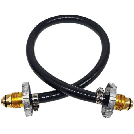 Tuyau adaptateur de remplissage de bouteille de propane de 60 cm pour les bouteilles de gaz de réchaud Mping