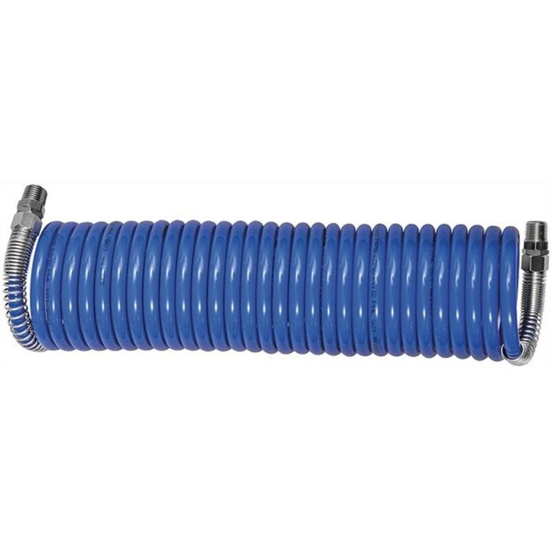 FP - Tuyau air avec raccord .R1/4PA d 8x6mm 50m Rie.