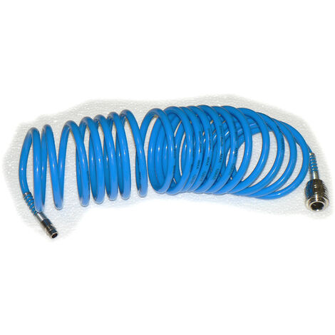 Tuyau air comprimé PRODIF 5x8 10 bars longueur 7.5m raccord rapide - 6075
