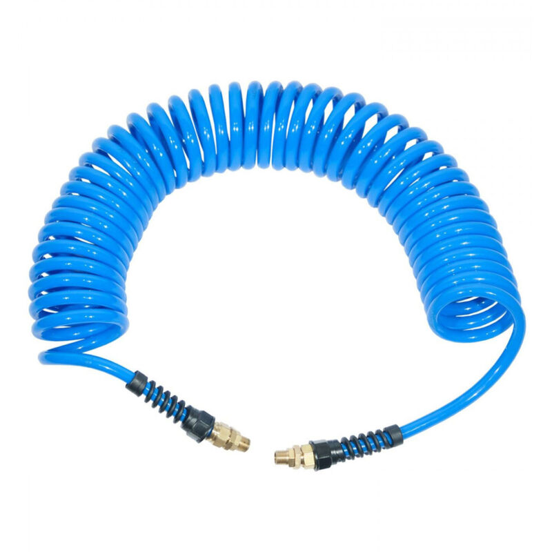 Tuyau air polyurethane spirale pu pneumatique 8 mm longueur 10 metres