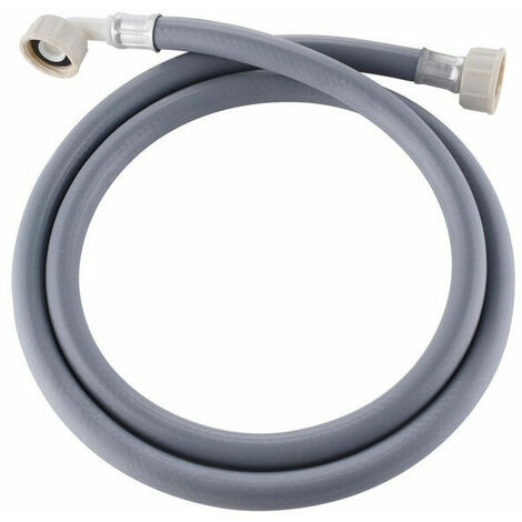 Tuyau Alimentation Machine a Laver,Rallonge Tuyau Lave Vaiss,Coin de 3/4 pouces Tuyau Arrivee Deau pour Lave Vaiss,Tuyau D'arrivée Universel Adapté aux Machines à Laver,lave-Vaiss（1.5m）