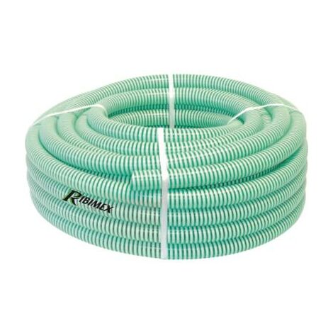 Tuyau annelé translucide 25m diamètre 38mm