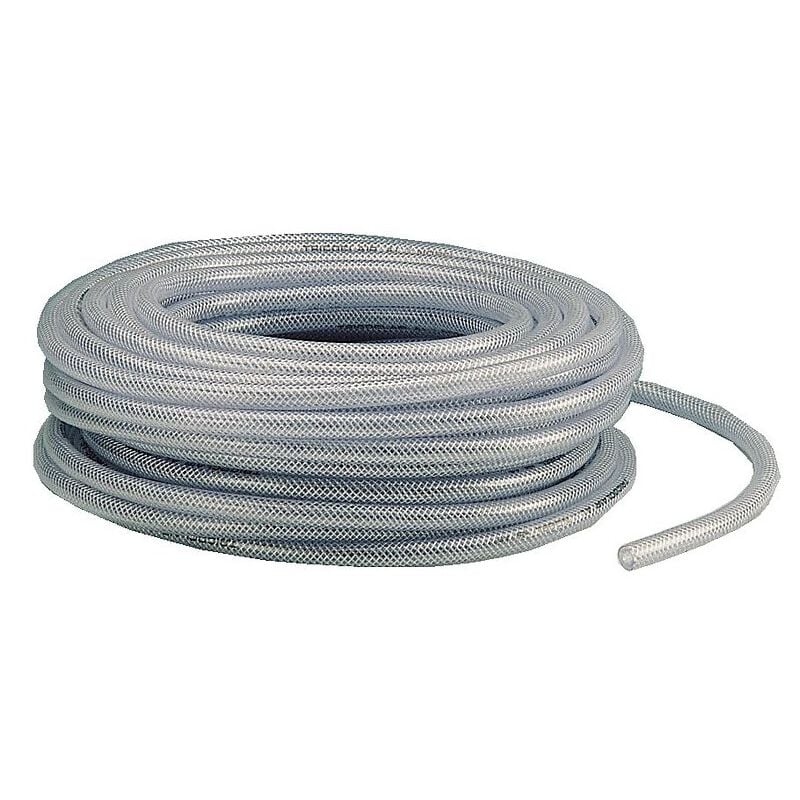 Tricoflex - Tuyau armé air comprimé et eau Tricoclair al, diamètre intérieur 12 mm, diamètre extérieur 19 mm, rouleau de 25 m
