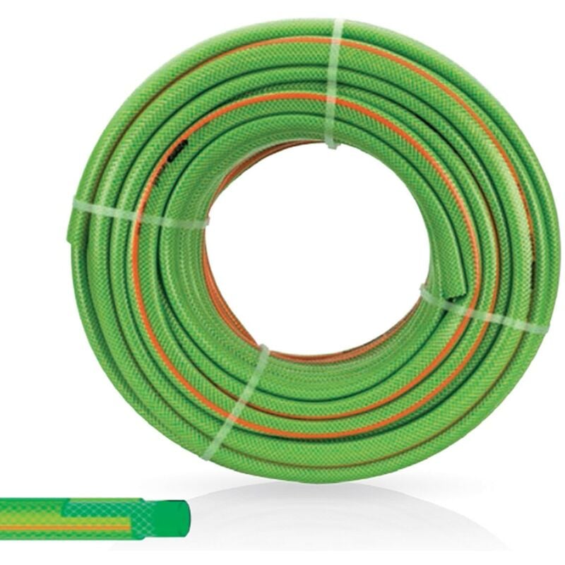 Tuyau arrosage tressé 25 mètres ø 19 mm 3/4' Pression 20 bar Souple Vito