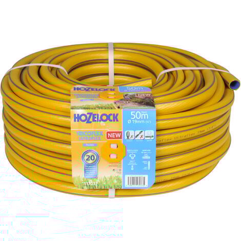 Tuyau d'arrosage 25m 50m tuyau arrosage premium 3 plis tuyau 1/2 3/4 5/8 1 pouces