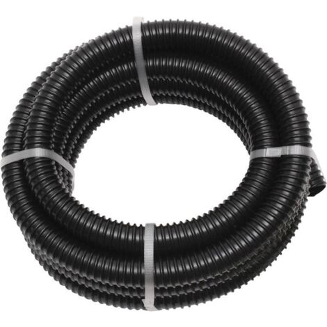 Tuyau aspiration 5m 1 1/4 noir