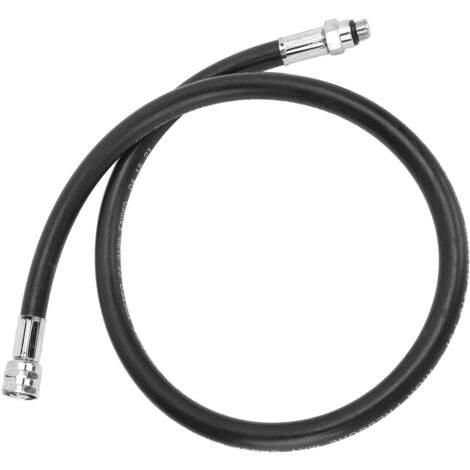 Tuyau caoutchouc basse pression pour détendeur plongée, 75 cm / 29,5 pouces, flexible et résistant