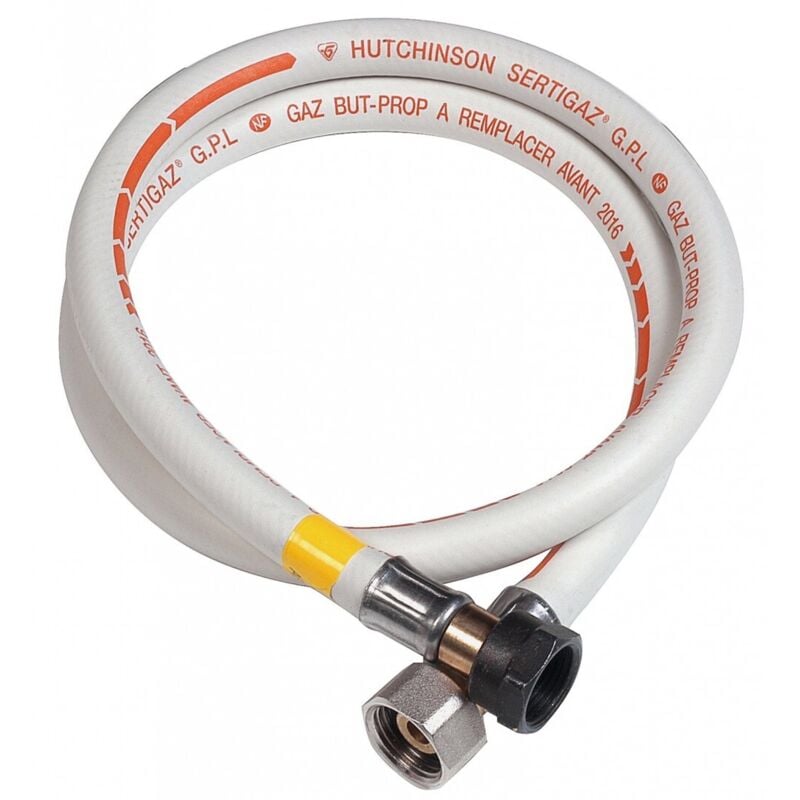 Gazinox Tuyau caoutchouc gaz bp, garantie 10 ans, H.200 cm gazinox