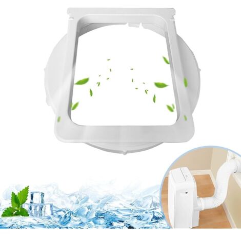 Tuyau Climatiseur Mobile Adaptateur Clim Fenetre,Climatiseur Adaptateur de Tuyau de Fenêtre Interface,pour Climatiseur Mobile 150mm Coupleur de Tube Extension Raccord Tuyau Pièce de Raccord