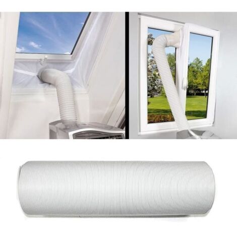 Tuyau Climatiseur mobile local 3 M PVC Tuyau d\'évacuation Flexible (Ø15CM)