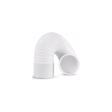 Tuyau Climatiseur Mobile, Tuyau d'évacuation Climatiseur en Matièrè PP 13cm de Diamètre avec Longueur de 2M Universel Tuyau Kit pour Climatiseur Mobile Extracteur d'Air Sèche-linge