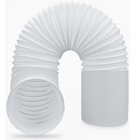 Tuyau Climatiseur Mobile, Tuyau D'évacuation D'air En Pvc Flexible Tube De Ventilation Universel Tuyau Kit Pour Climatiseur Mobile Diamètre, 15CM Diamètre 200CM Longueur