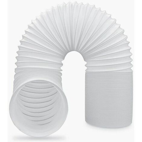 Tuyau Climatiseur Mobile, Tuyau D'vacuation D'Air En Pvc Flexible Tube De Ventilation Universel Tuyau Kit Pour Climatiseur Mobile Diamtre 13Cm/15Cm (13Cm Diamtre  200Cm Longueur)