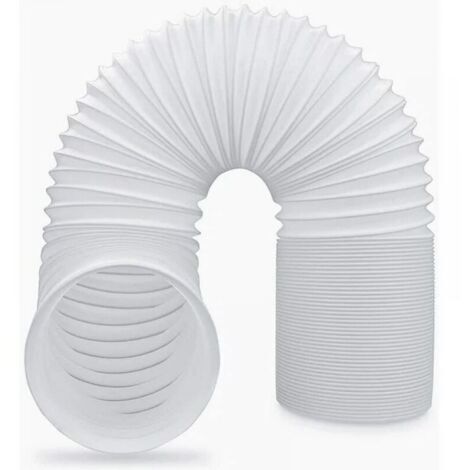 Tuyau Climatiseur Portable, PVC Souple, Diamètre 130 mm, Longueur 2 m, Parfait Pour Les Systèmes De Climatisation, Sèche-linge Et Hottes Aspirantes