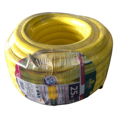 Tuyau d'arrosage Comfort Plus 25m – Diamètre 30mm – 4 couches renforcé antivrille – Traitement anti UV pour usage intensif – Racoexpert