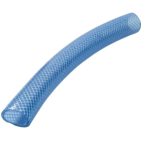 Tuyau cristal 19x26 mm – Couleur bleu et blanc transparent – Longueur jusqu'à 25 mètres – Raccord PER pour plomberie